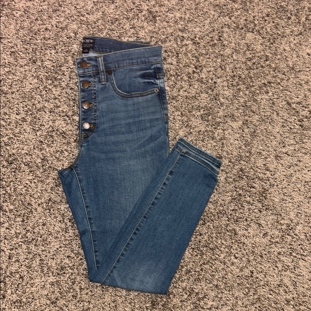 J. Crew 9" High Rise Skinny - Picture 4 of 9